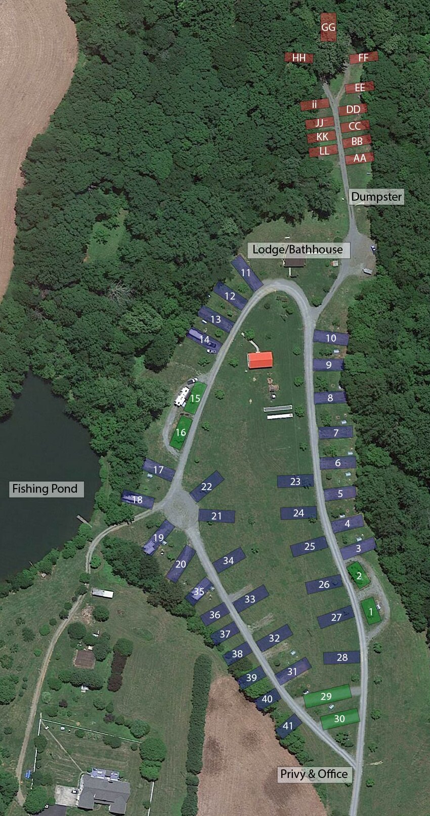 Campground Map Design Software